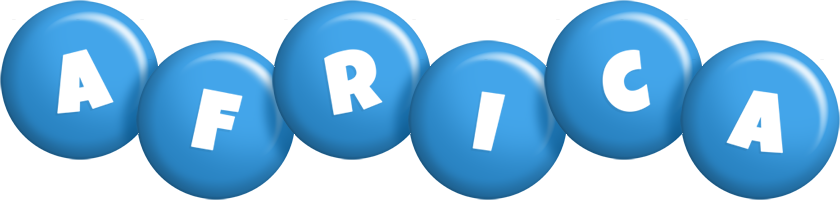 Africa candy-blue logo