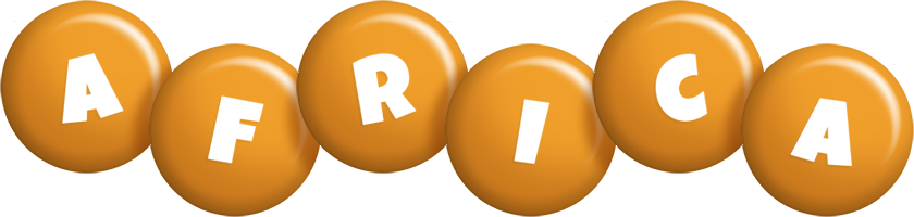 Africa candy-orange logo