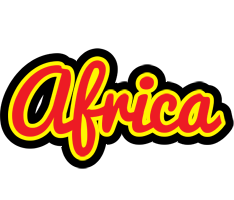 Africa fireman logo