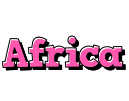 Africa girlish logo