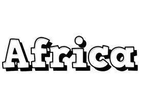 Africa snowing logo