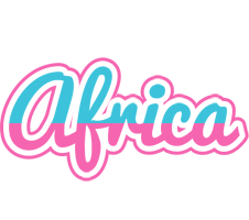 Africa woman logo
