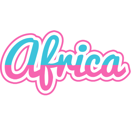 Africa woman logo