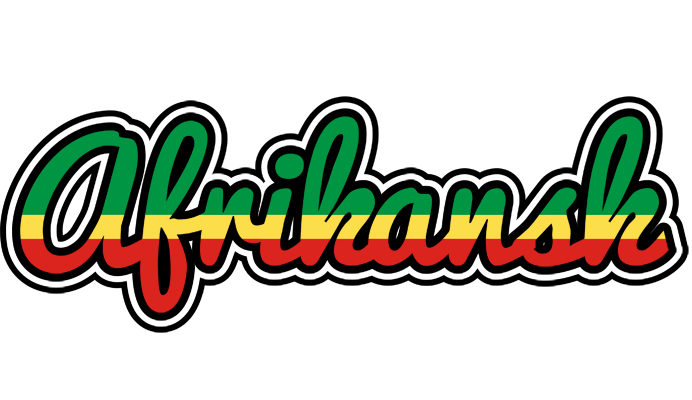 AFRIKANSK logo effect. Colorful text effects in various flavors. Customize your own text here: https://www.textgiraffe.com/logos/african/