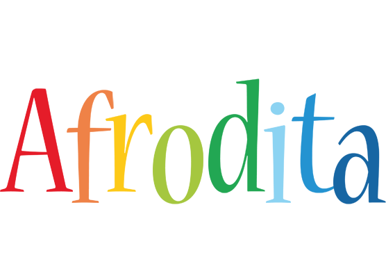 Afrodita birthday logo