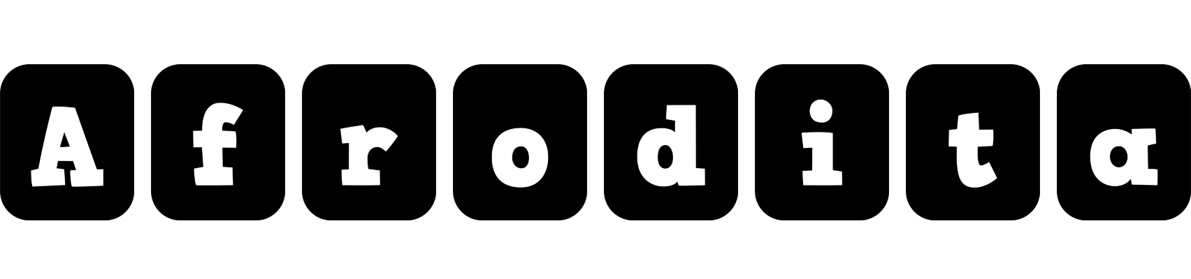 Afrodita box logo