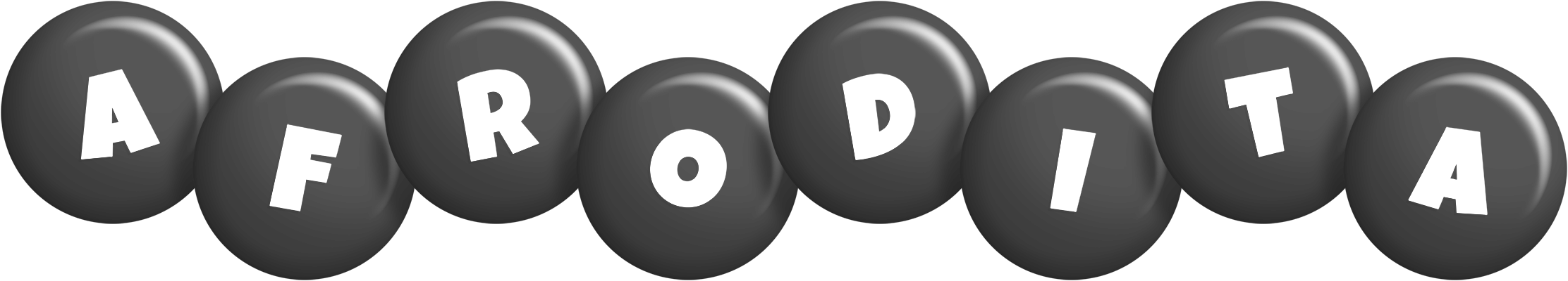 Afrodita candy-black logo