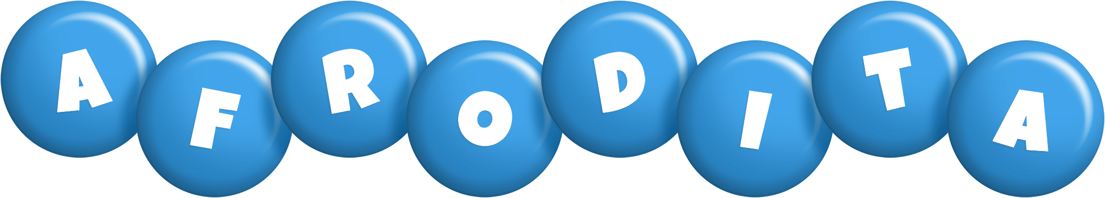 Afrodita candy-blue logo