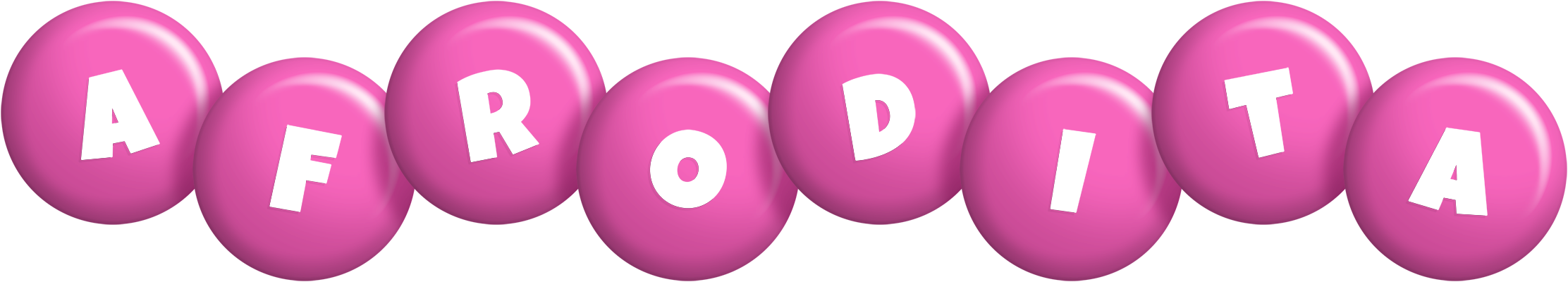 Afrodita candy-pink logo