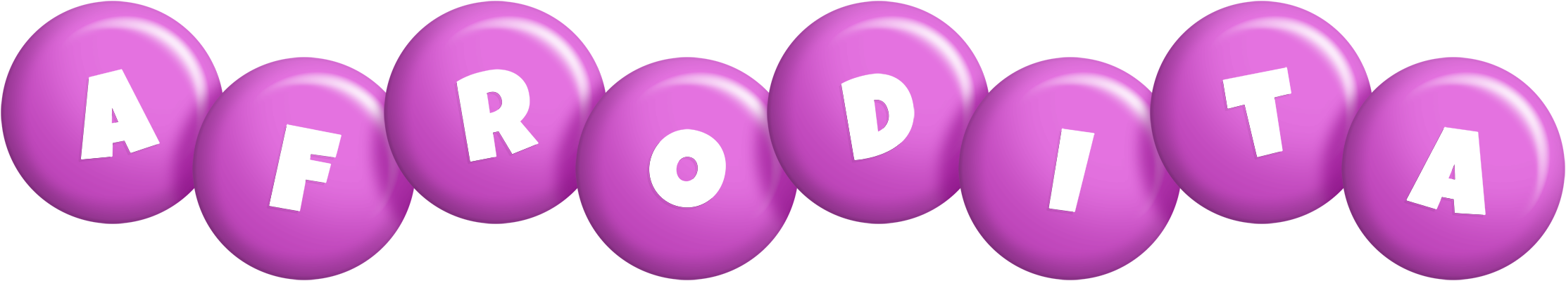 Afrodita candy-purple logo