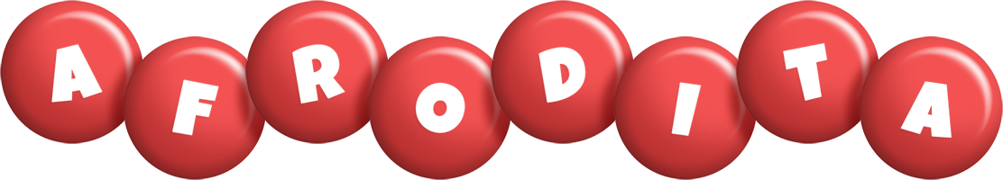 Afrodita candy-red logo