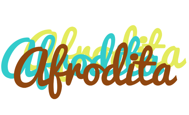 Afrodita cupcake logo