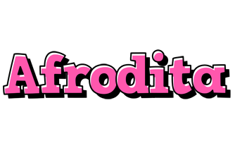Afrodita girlish logo