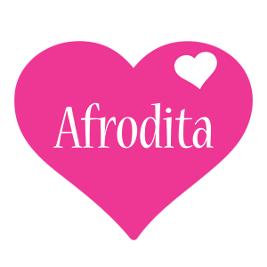 Afrodita love-heart logo