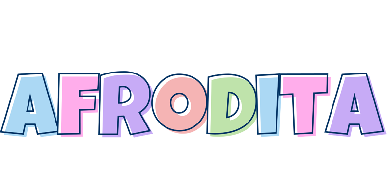 Afrodita pastel logo