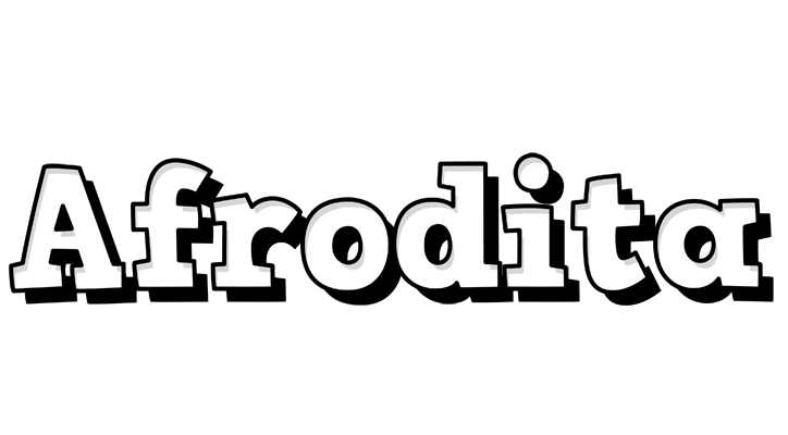 Afrodita snowing logo