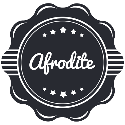 Afrodite badge logo