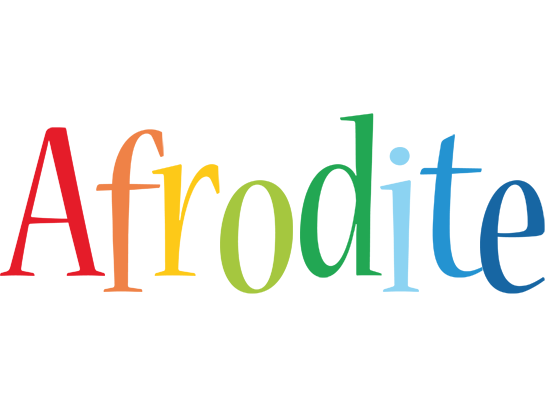 Afrodite birthday logo