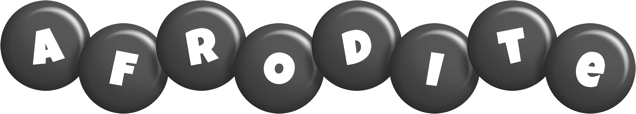 Afrodite candy-black logo