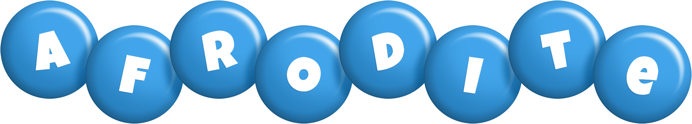Afrodite candy-blue logo