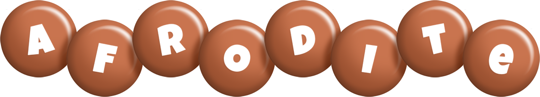 Afrodite candy-brown logo