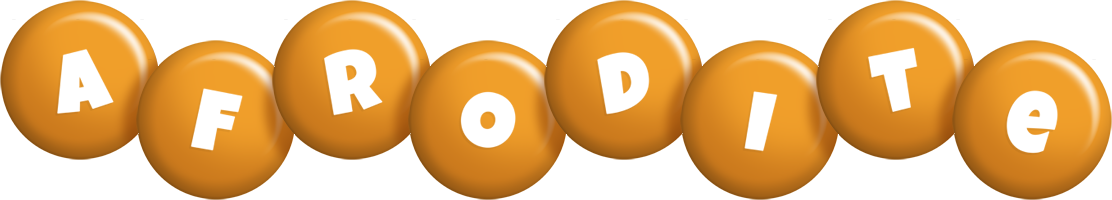 Afrodite candy-orange logo