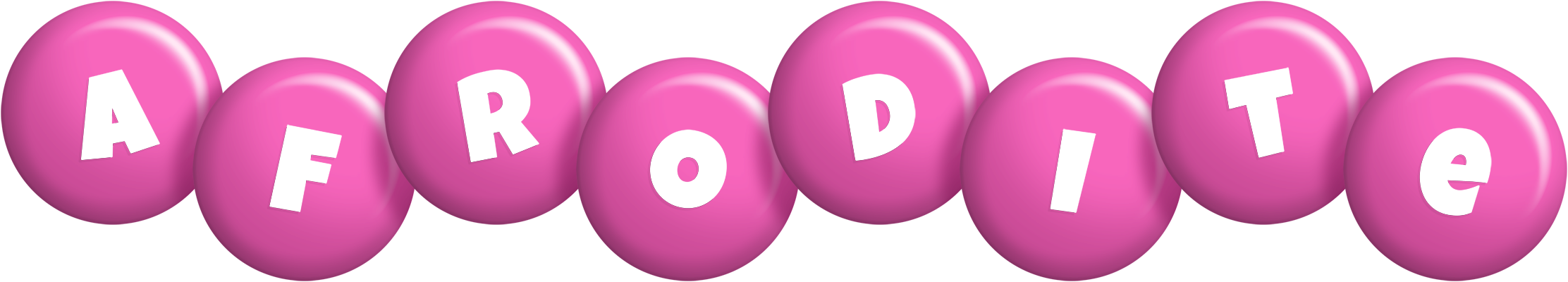 Afrodite candy-pink logo