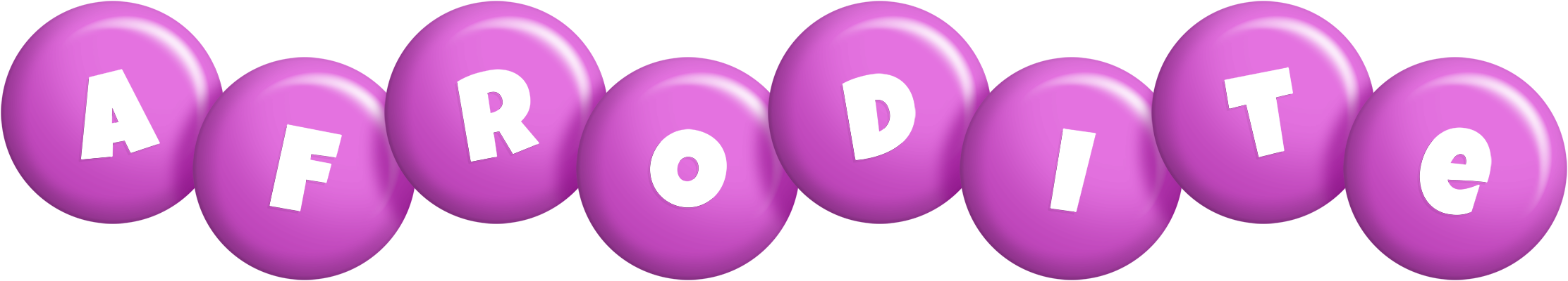 Afrodite candy-purple logo