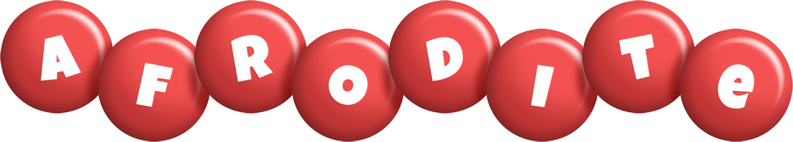 Afrodite candy-red logo