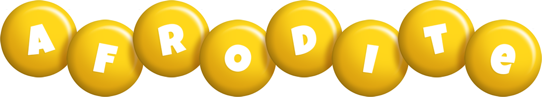 Afrodite candy-yellow logo