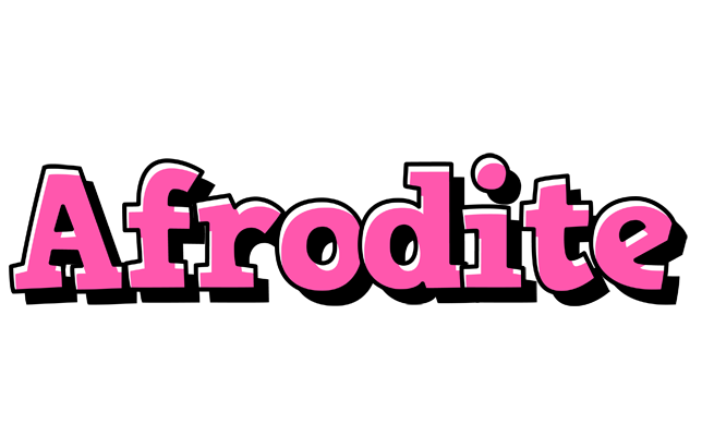 Afrodite girlish logo
