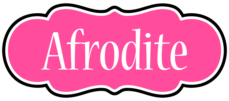 Afrodite invitation logo
