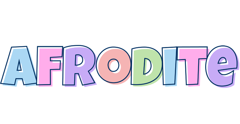 Afrodite pastel logo