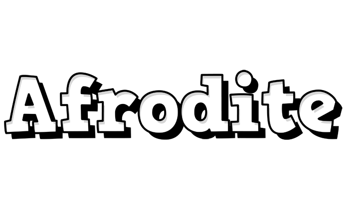Afrodite snowing logo