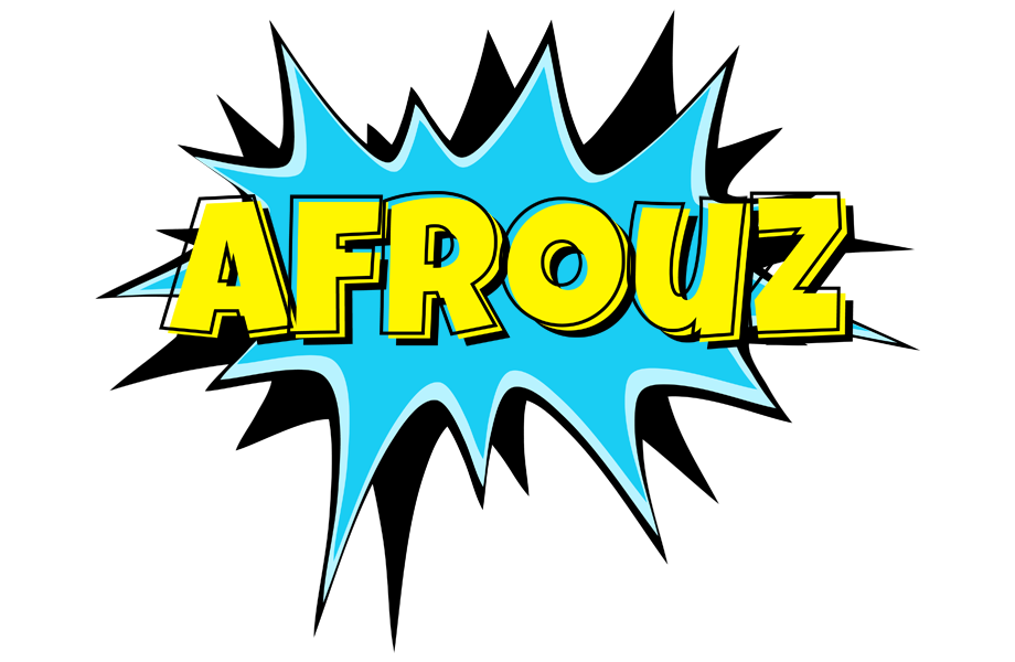 Afrouz amazing logo