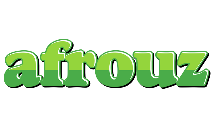 Afrouz apple logo