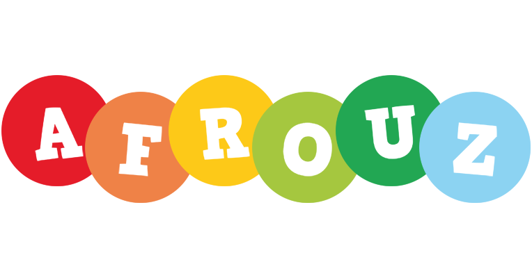 Afrouz boogie logo