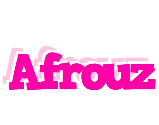 Afrouz dancing logo