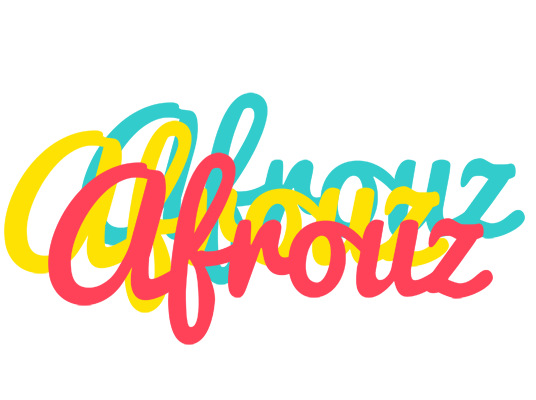 Afrouz disco logo