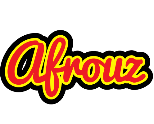 Afrouz fireman logo