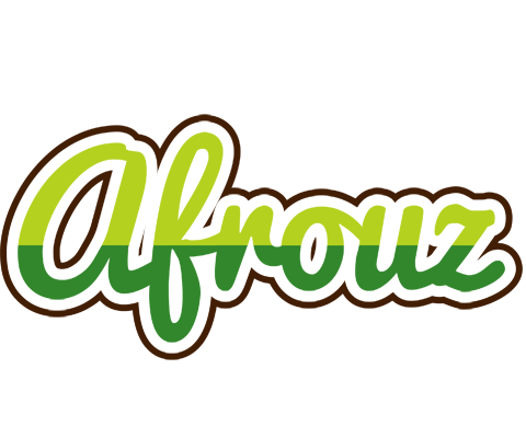 Afrouz golfing logo
