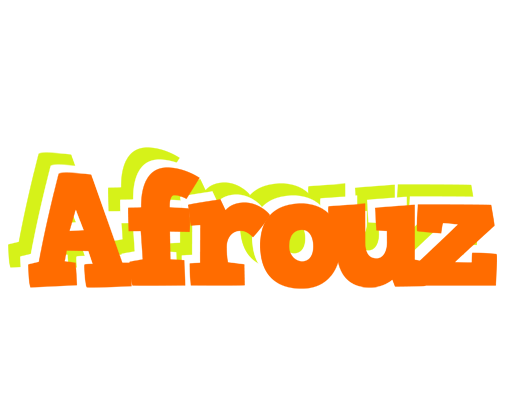 Afrouz healthy logo