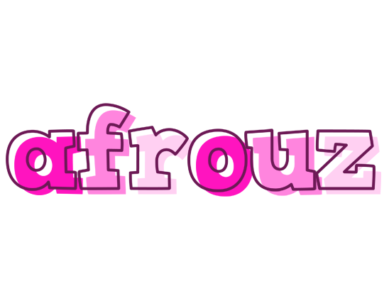 Afrouz hello logo