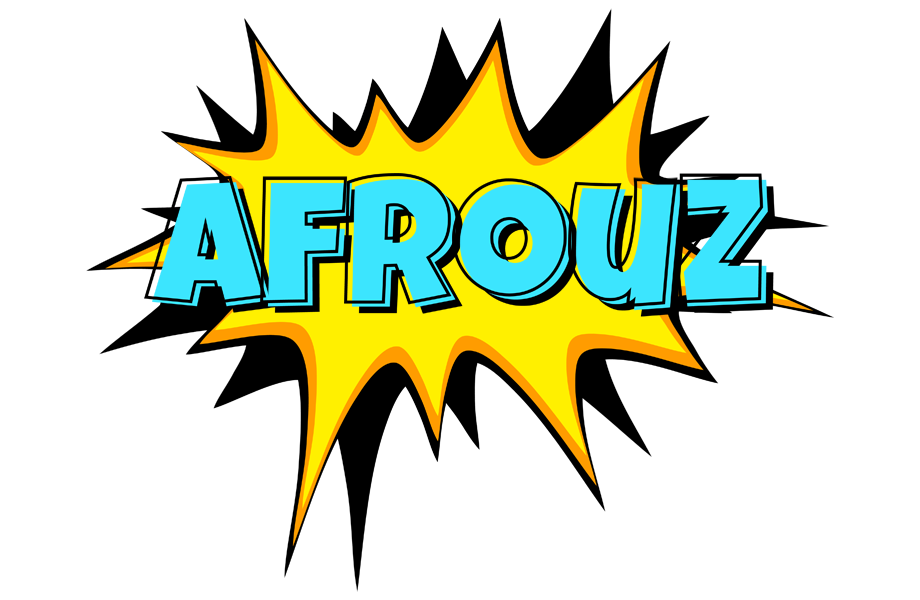 Afrouz indycar logo