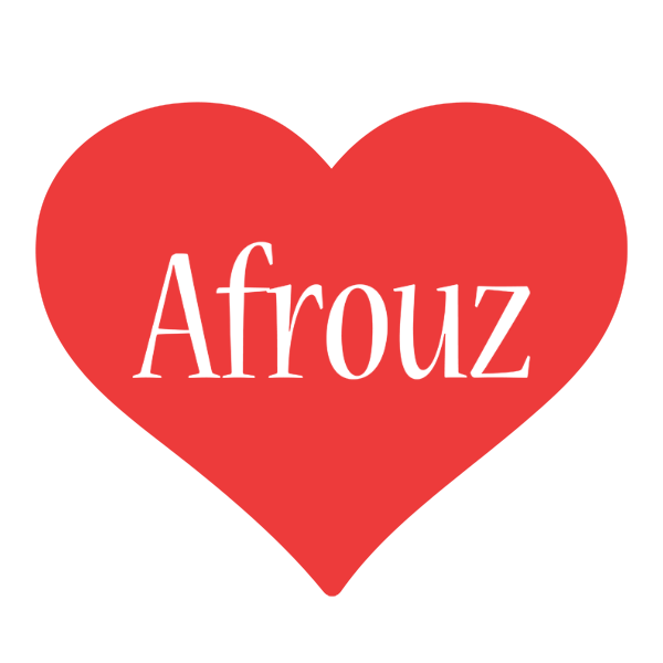 Afrouz love logo