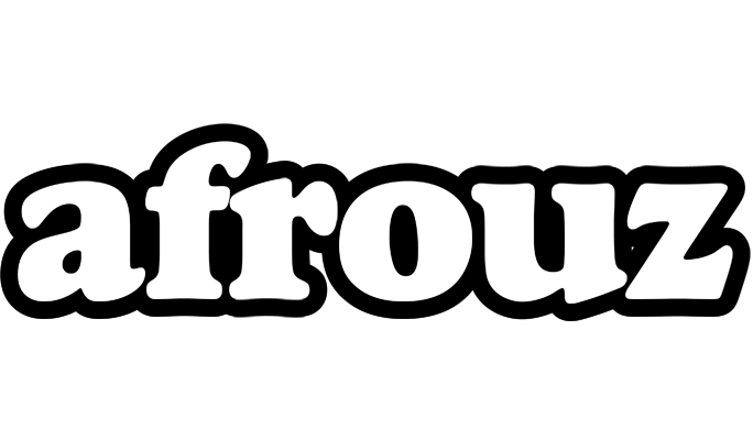 Afrouz panda logo
