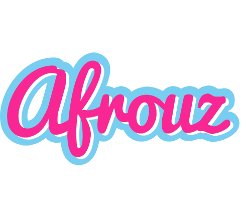 Afrouz popstar logo