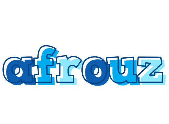 Afrouz sailor logo