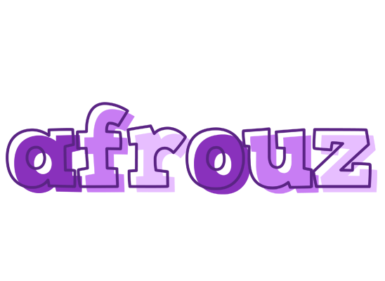 Afrouz sensual logo