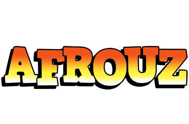 Afrouz sunset logo